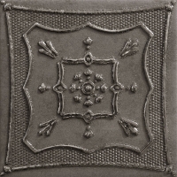 Tubadzin Tinta Platinum dekorcsempe 14,8 x 14,8