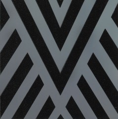 Tubadzin Paris Odeon Noir dekorcsempe 14,8 x 14,8