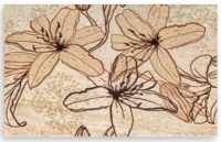 Valore Travertino Flower dekorcsempe 25 x 40 cm