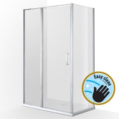Wellis Triton szögletes zuhanykabin 120x80