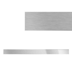 Wellis Flat 60 prémium rozsdamentes acél zuhanyfolyóka szett, burkolható/teli fedlappal