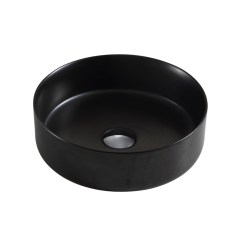 Wellis Rose black pultra építhető porcelán mosdó