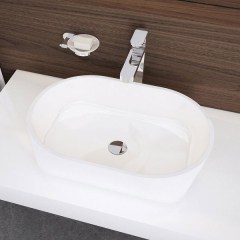 Ravak Solo 580 mosdó túlfolyó nélkül fehér 