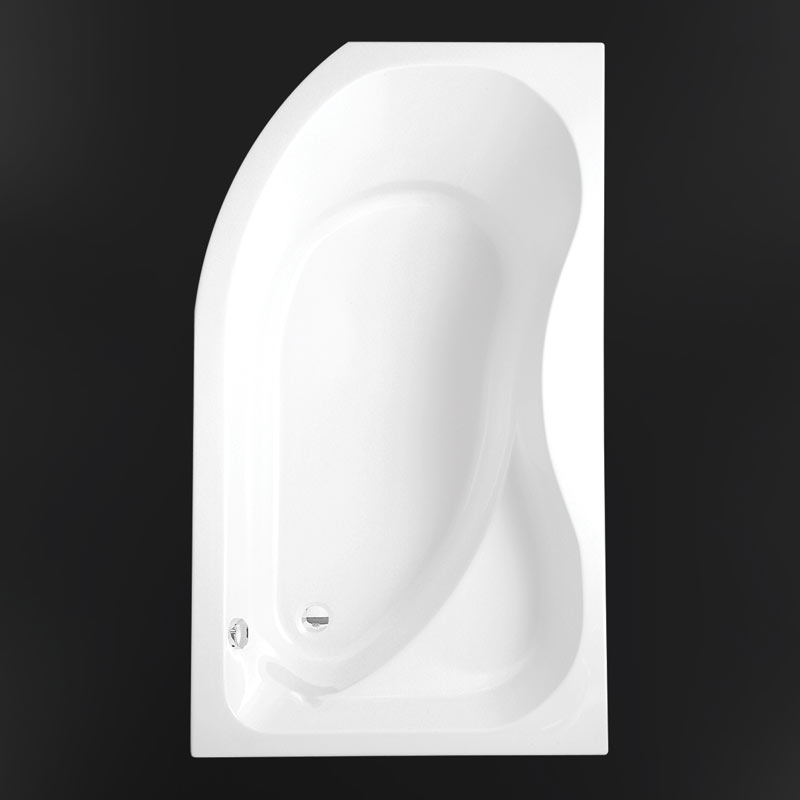 Roltechnik Activa Aszimmetrikus kád 150 x 90 cm