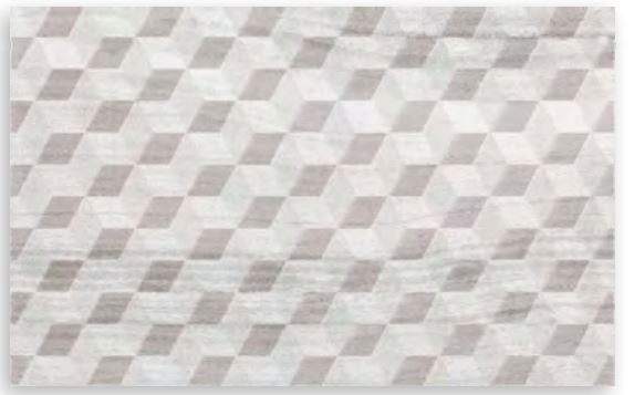 Valore Santorini Geo dekorcsempe 25 x 40 cm