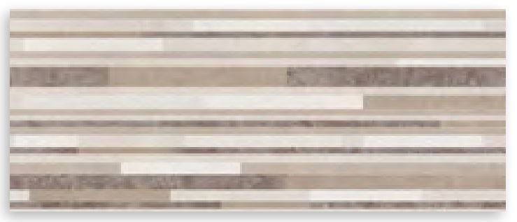 Valore Franco Cream Paski dekorcsempe 20 x 50 cm