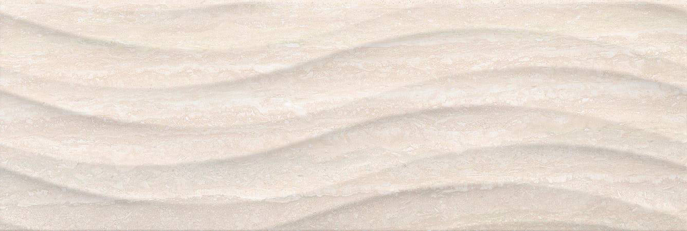 Zoya Salomea Cream Wave dekorcsempe 25x75 cm